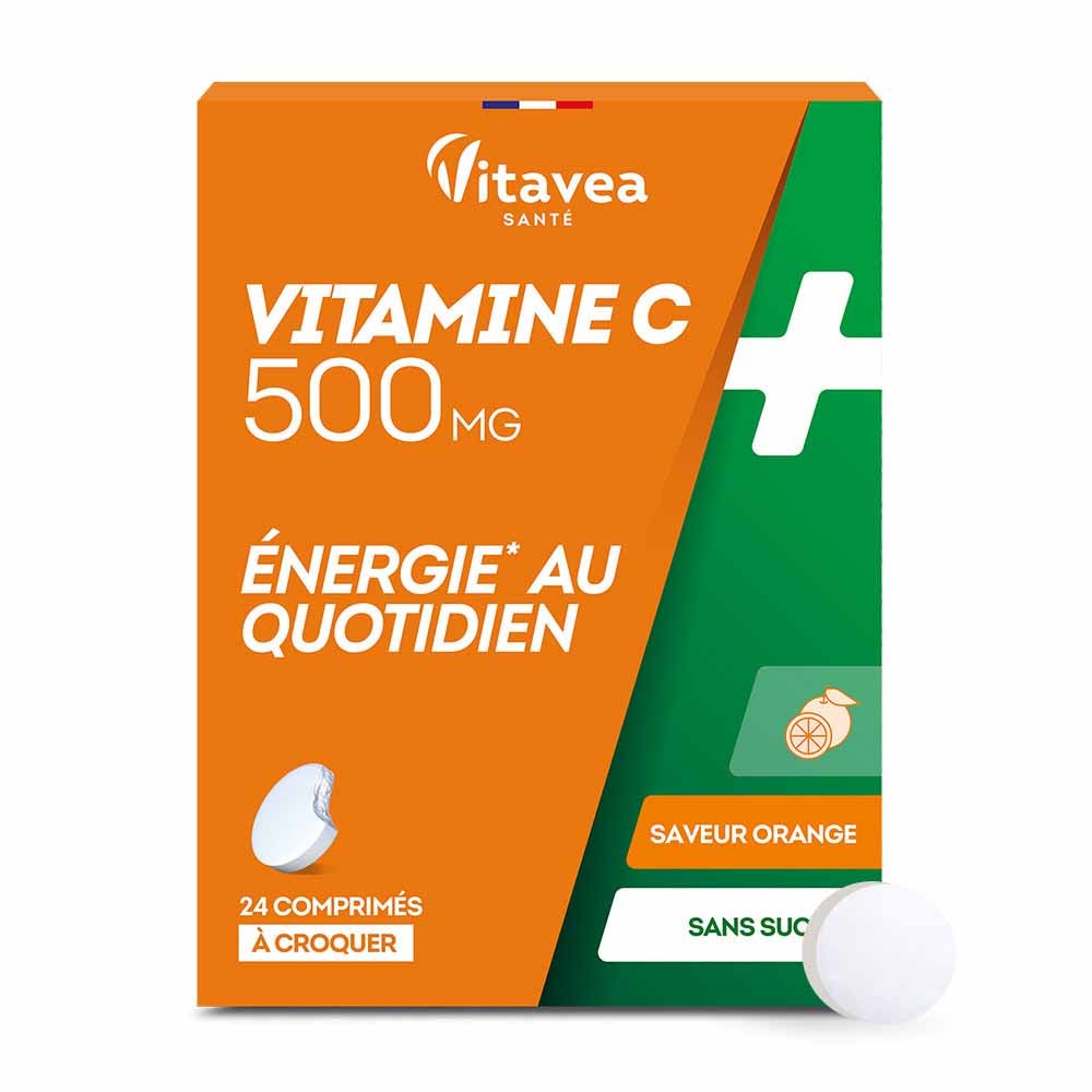 Vitavea Santé Vitamine C Energie au quotidien 24 compresse masticabili