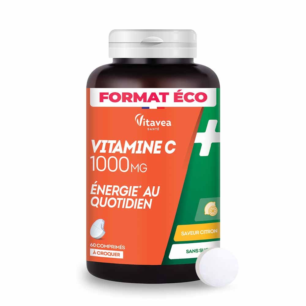 Vitavea Santé Vitamine C 1000 mg Energia quotidiana 60 compresse
