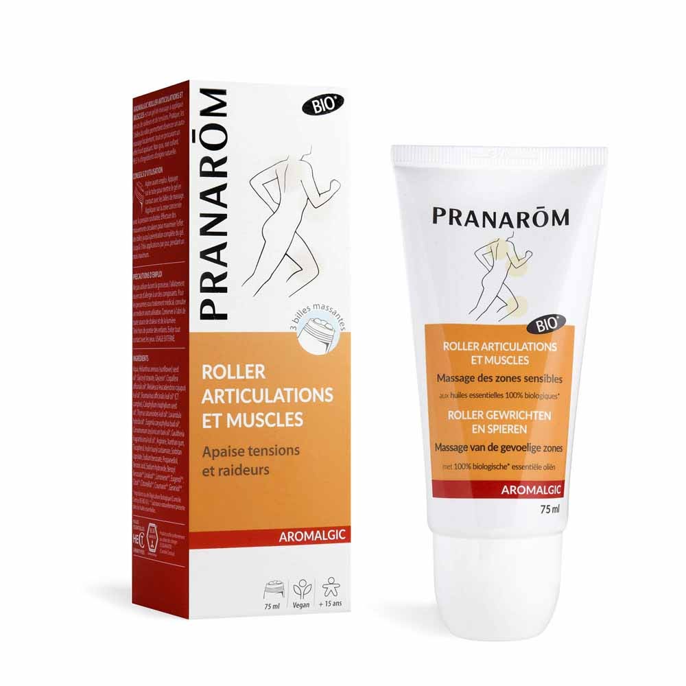 Pranarôm Aromalgic Roller per articolazioni e muscoli bio 75 ml