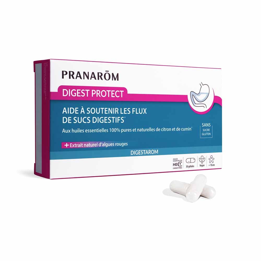 Pranarôm Digestarom Protezione digestiva a oli essenziali 30 capsule