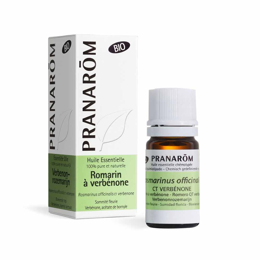 Pranarôm Oli Essenziali Olio essenziale bio al rosmarino verbenone 5 ml