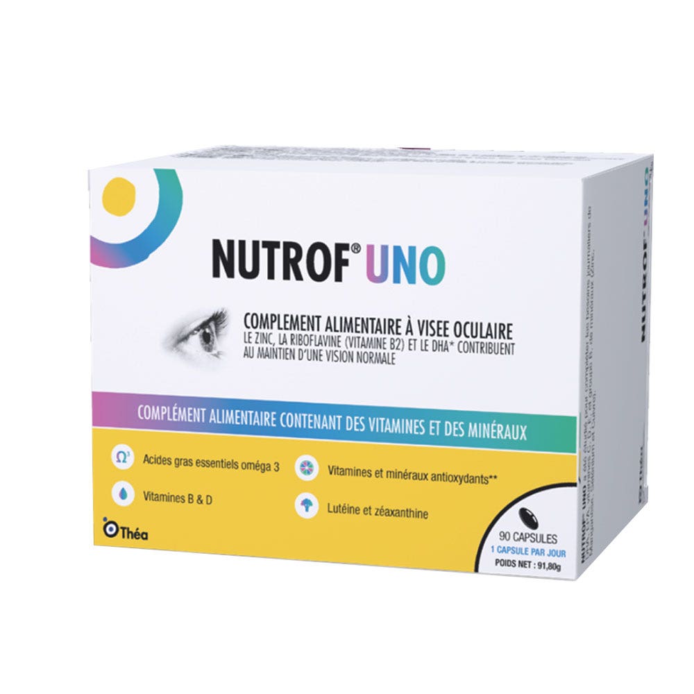 Thea Integratore visivo Nutrof Uno 90 capsule