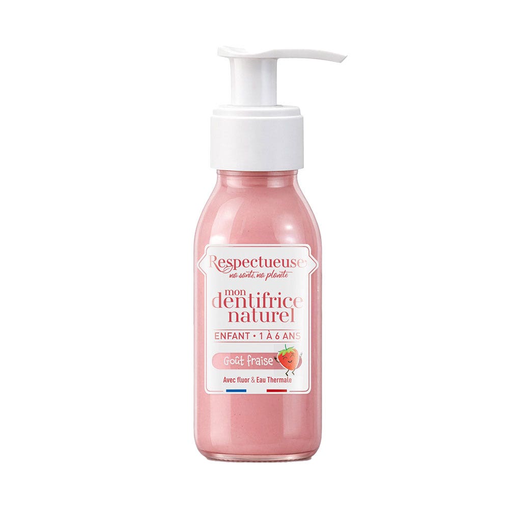 Respectueuse Dentifricio fragola per bambini 80 ml