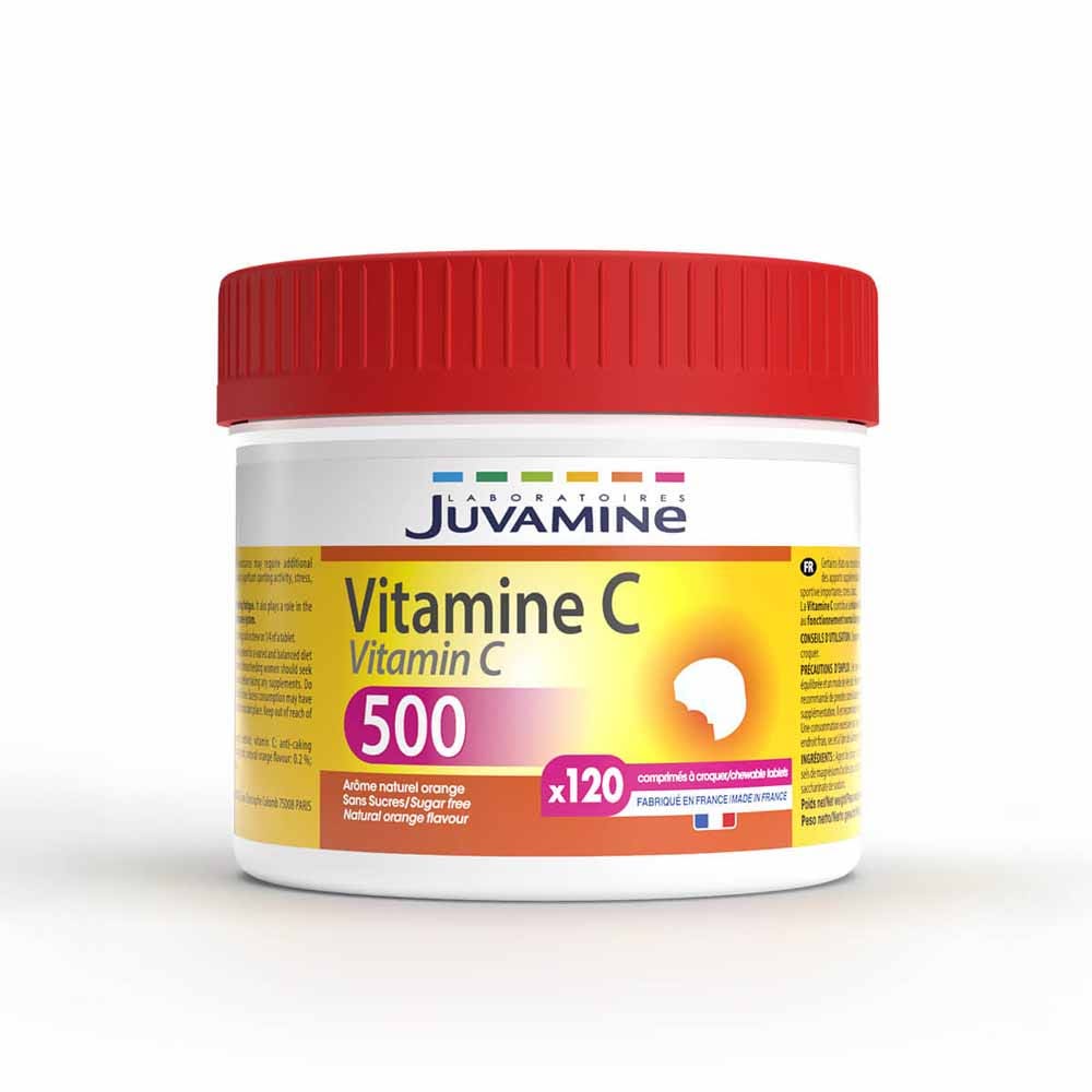 Juvamine Vitamina C Maxi Formato120 Compresse Masticabili