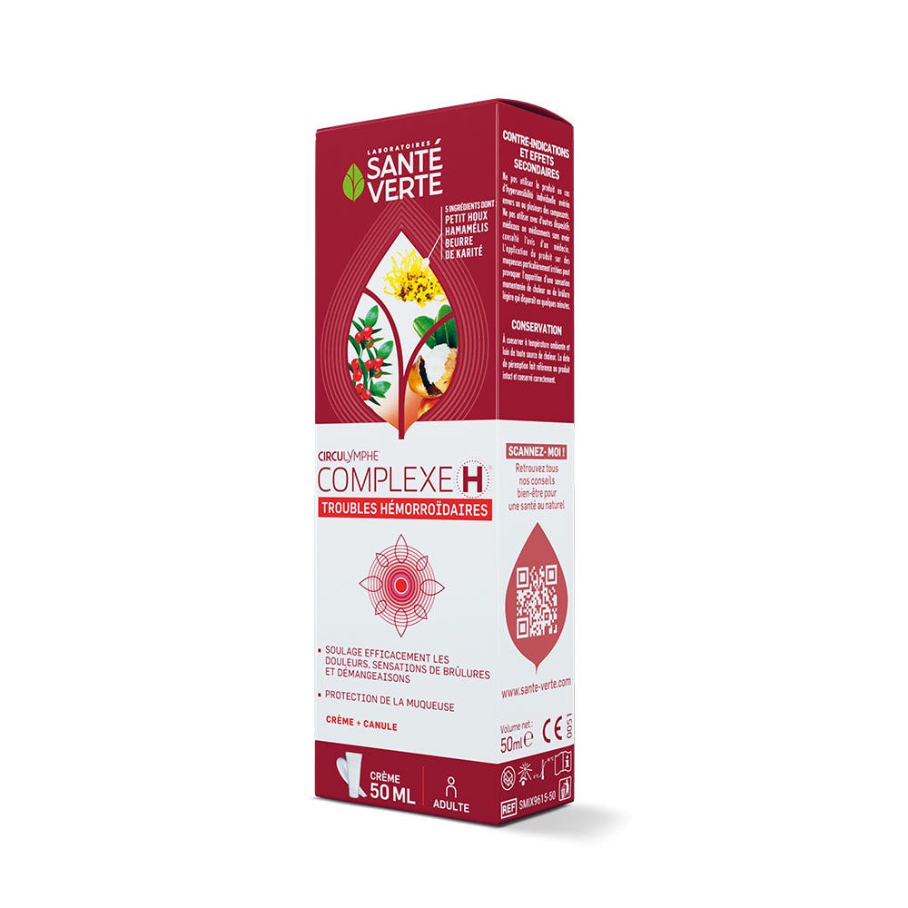 Sante Verte Circulymphe Complesso H crema per disturbi emorroidari 50ml