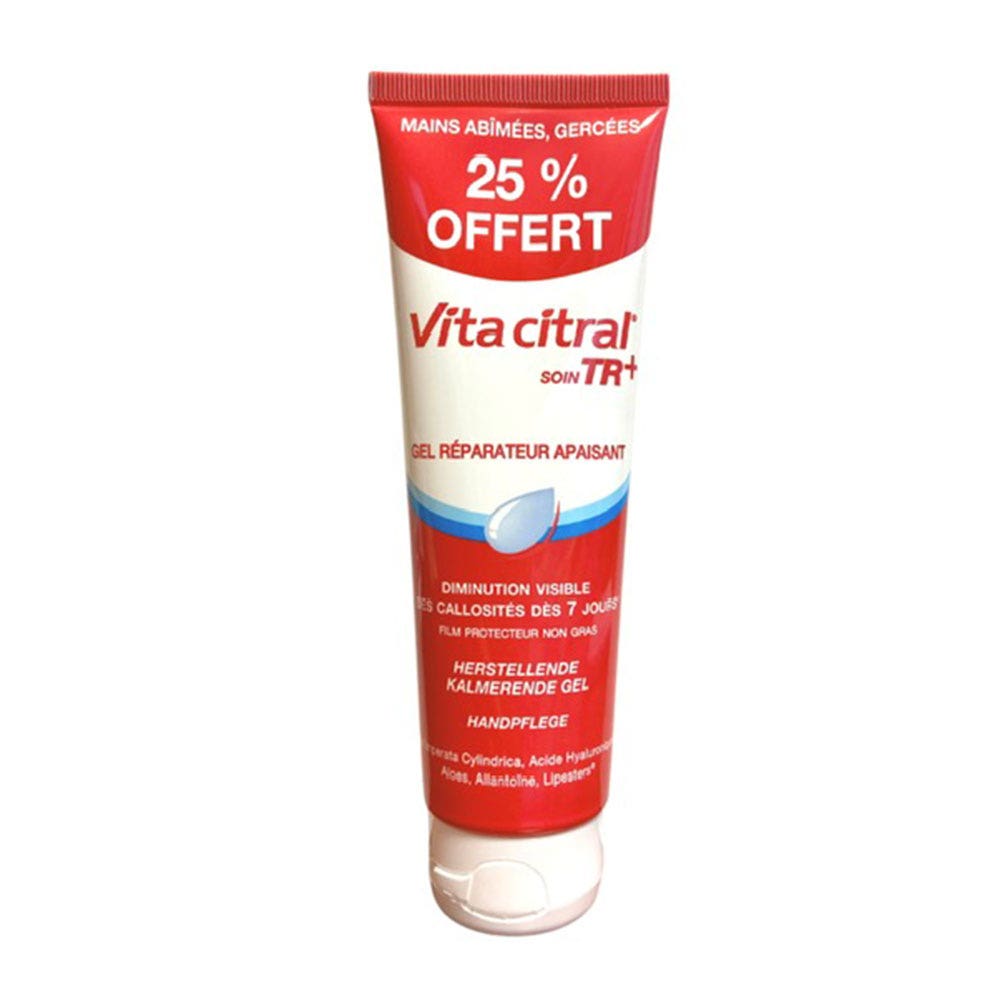 Vita Citral Gel riparatore lenitivo TR+ 25% Libero Mani danneggiate e screpolate 100ml
