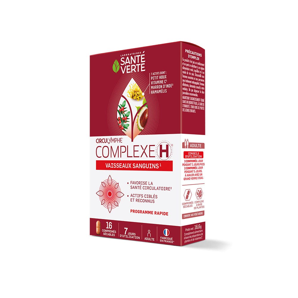 Sante Verte Circulymphe Complesso H 16 Comprimi