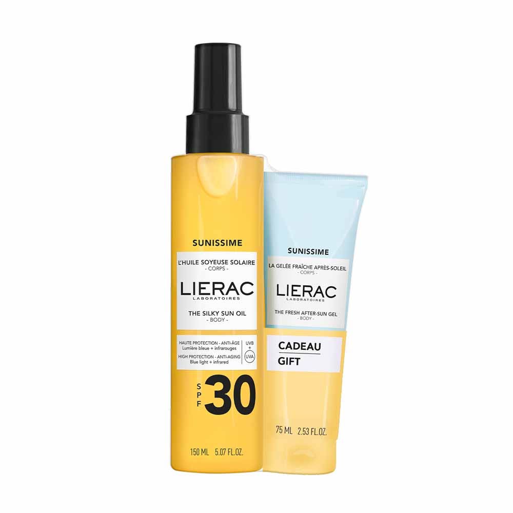 Lierac Sunissime Cofanetto protezione olio solare setoso