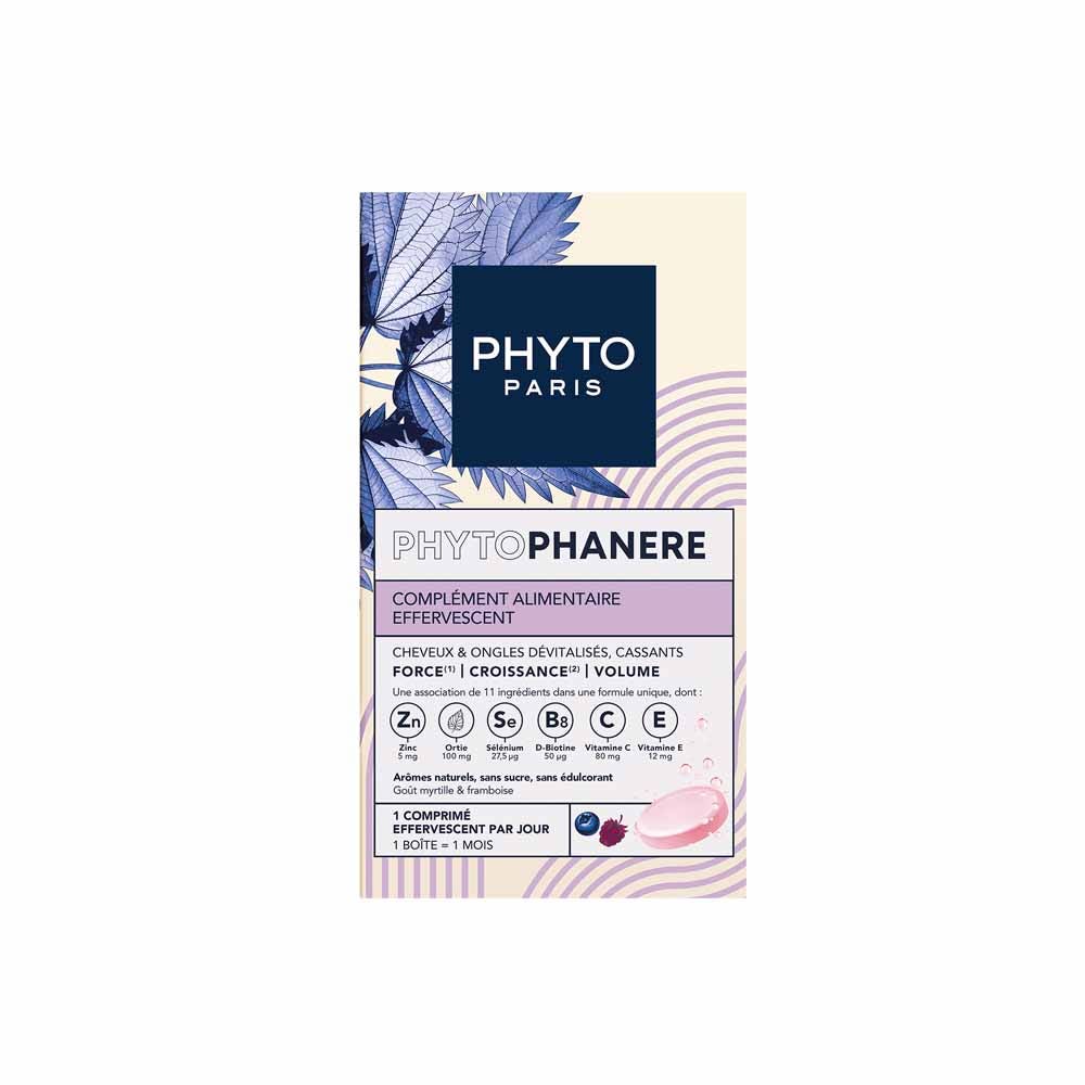 Phyto Paris Phytophanere Capelli e unghie 2 x 15 compresse effervescenti