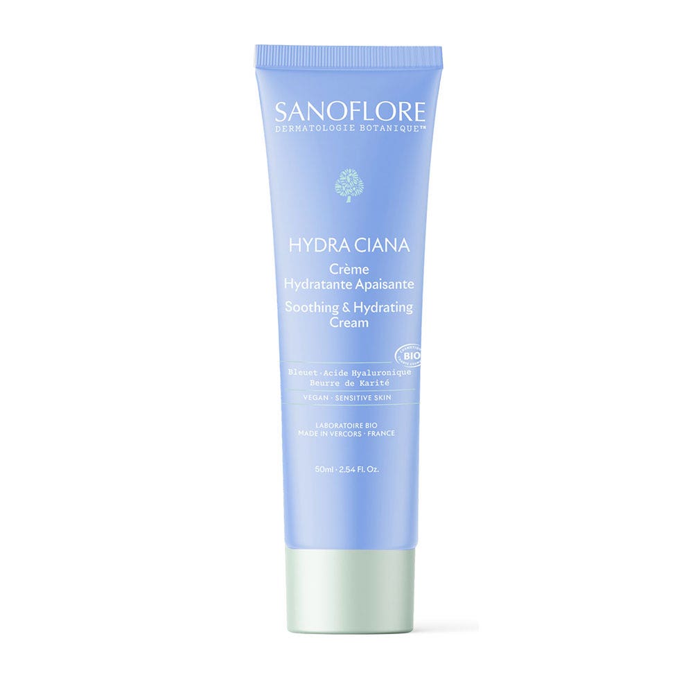 Sanoflore Hydra Ciana Crema idratante lenitiva bio 50 ml