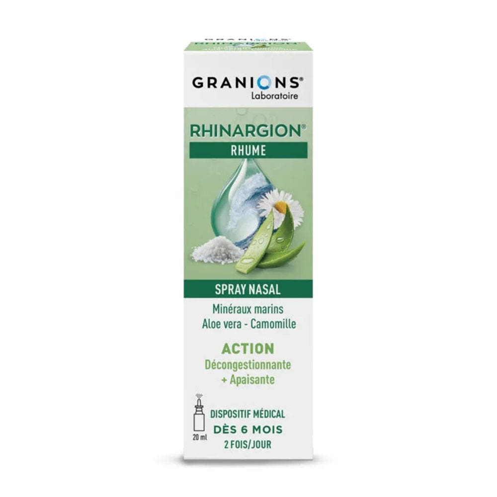 Granions Spray nasale decongestionante e lenitivo decongestionante e lenitivo 20 ml