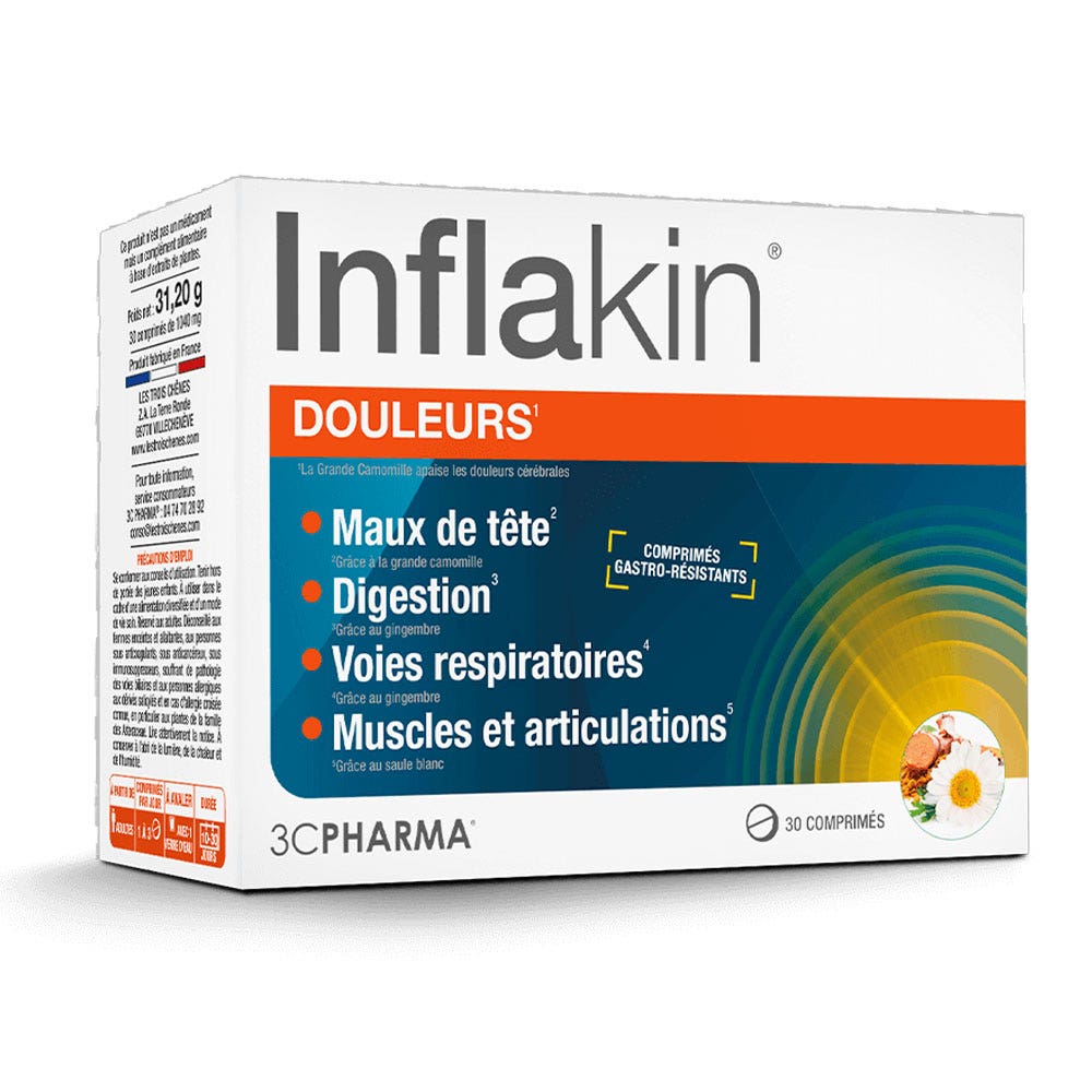 3C Pharma Inflakin Lenitivo fisiologico 30 compresse