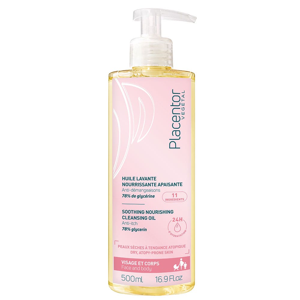 Placentor Végétal Olio detergente nutriente lenitivo 500 ml