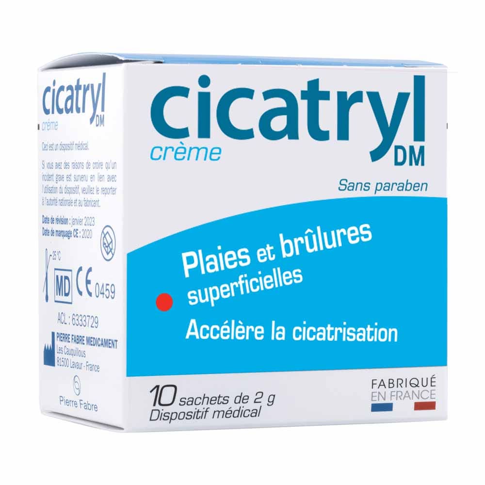 Pierre Fabre Cicatryl crema per ferite e escoriazioni superficiali 10 bustine
