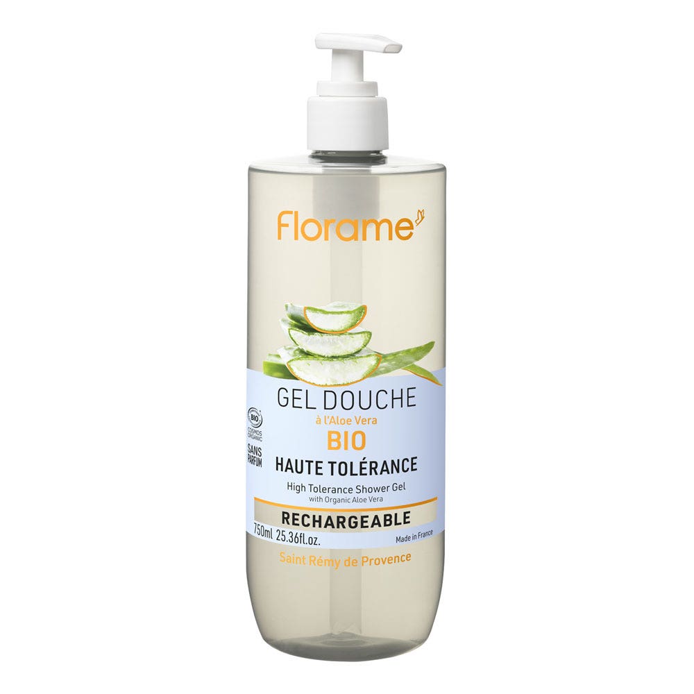 Florame Gel doccia Provenza alta tollerabilità bio con aloe vera 750 ml