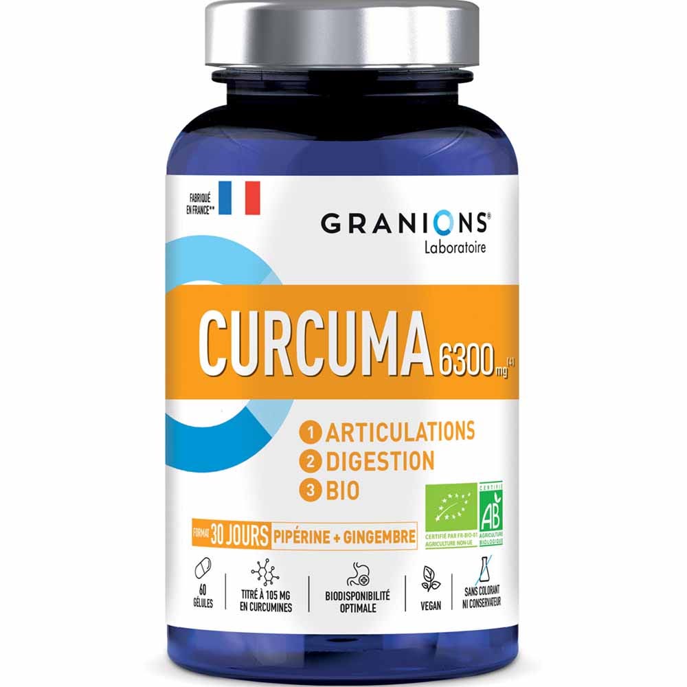 Granions Curcuma bio 60 capsule