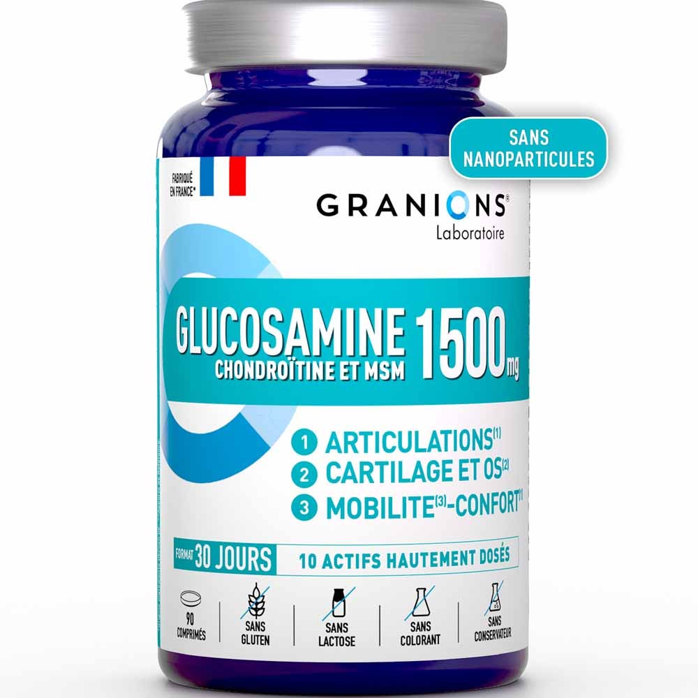 Granions Glucosamina condroitina MSM 1500 mg 90 compresse
