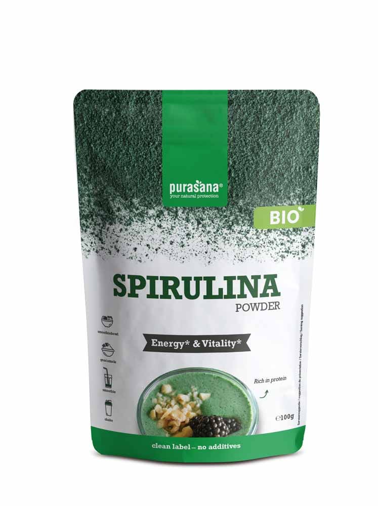 Purasana Spirulina in polvere 100 g