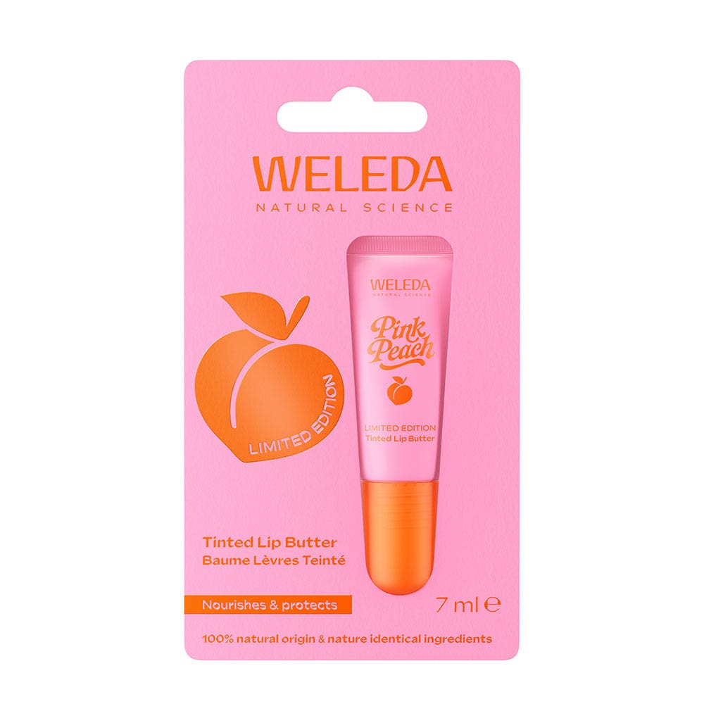 Weleda Pink Peach Balsamo labbra colorato 7 ml
