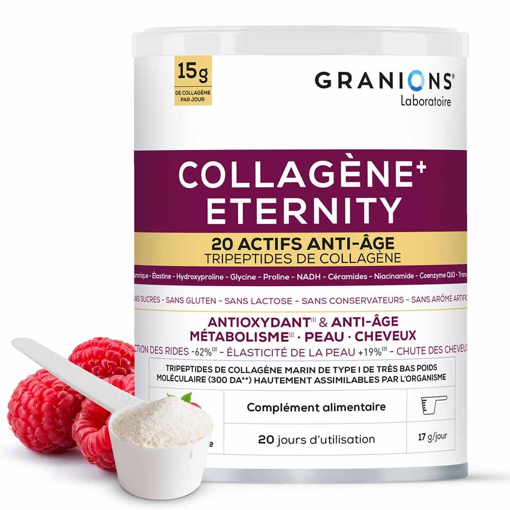 Granions Collagene Eternity gusto lampone 343 g