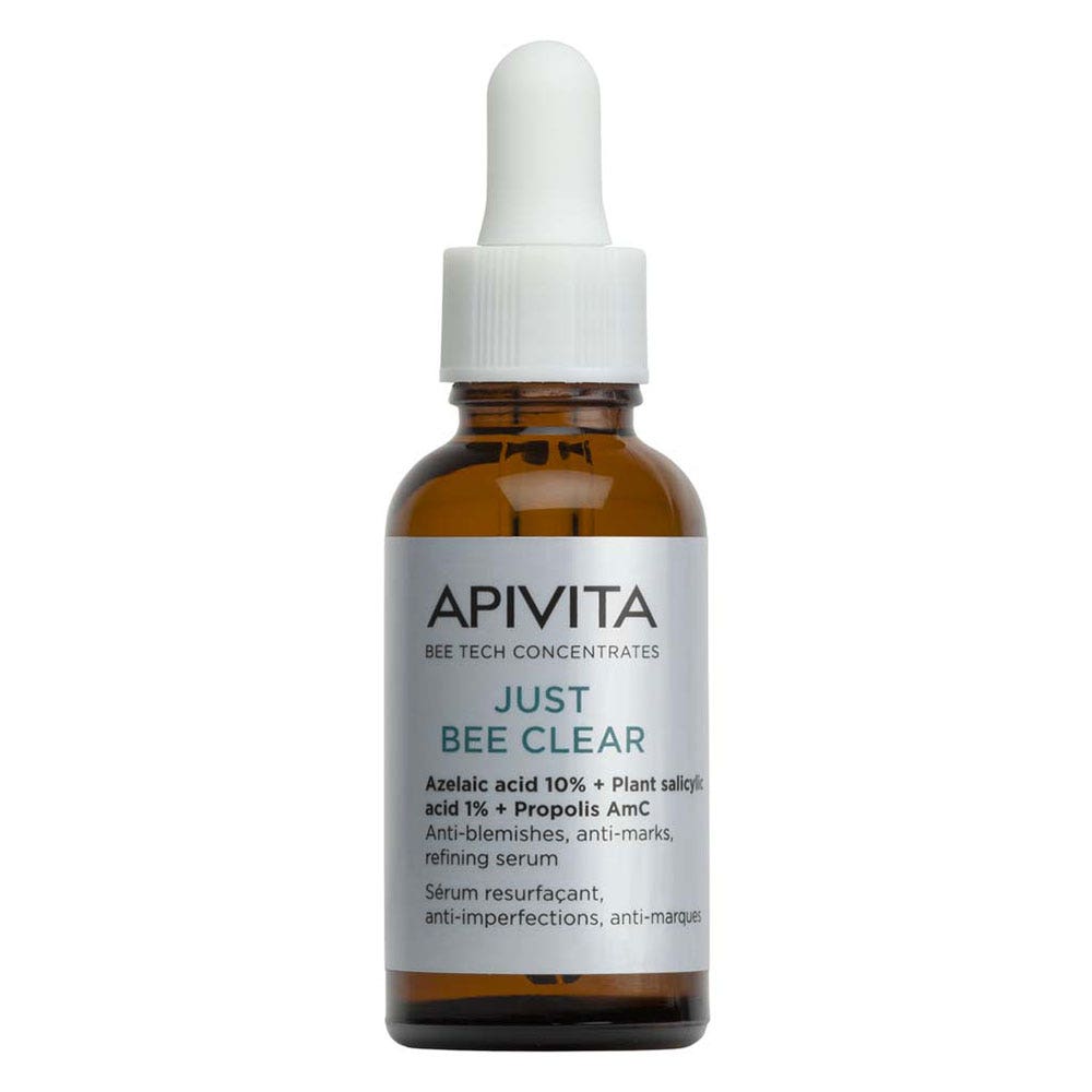Apivita Just Bee Clear Siero rievitalizzante anti-imperfezioni e anti-macchie 30 ml
