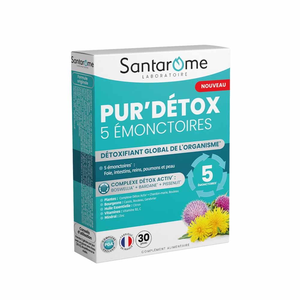 Santarome Pur'Detox 5 emuntori 30 capsule