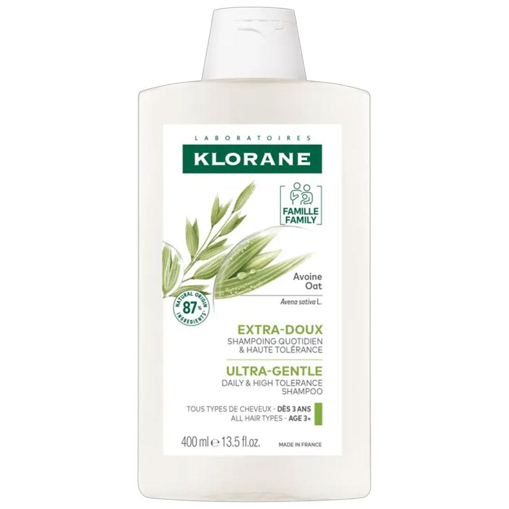 Klorane Avena Shampoo extra delicato per tutti i tipi di capelli 400 ml