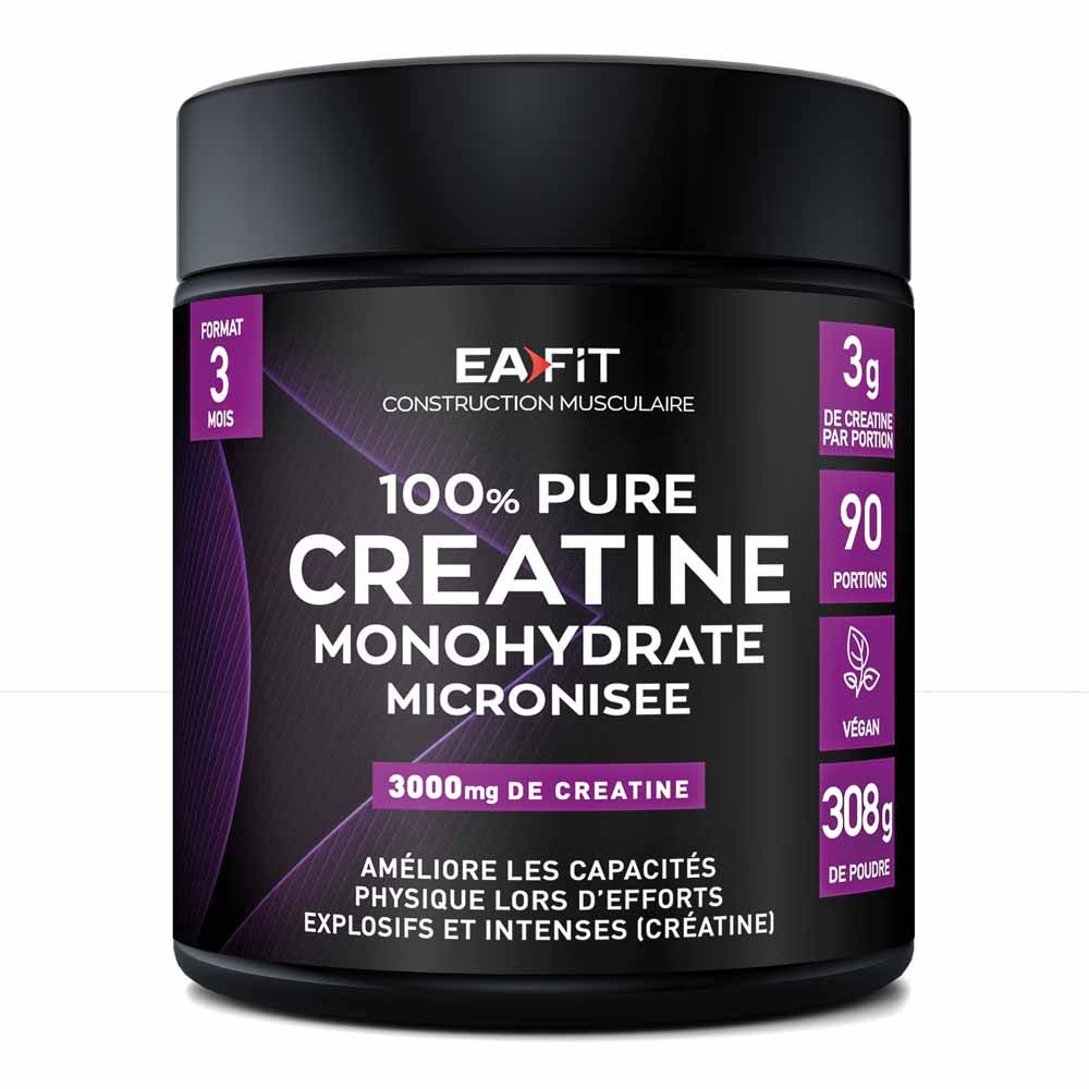 Eafit Costruzione muscolare Creatina pura in polvere 300g