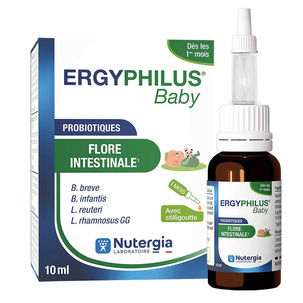 Nutergia Ergyphilus Microbiota Baby con Stilligoute Da 1 mese 10ml