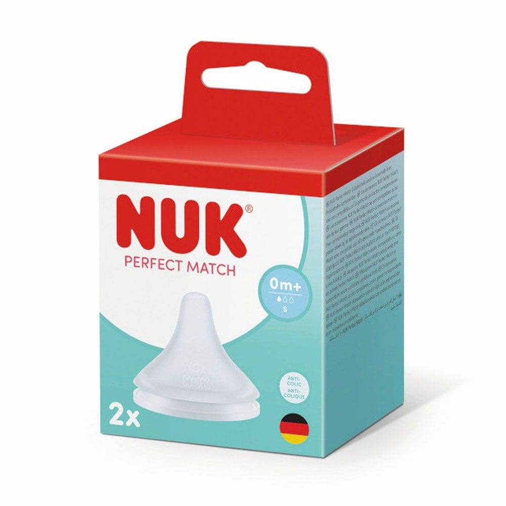 Nuk Perfect Match Tettarella in silicone x2
