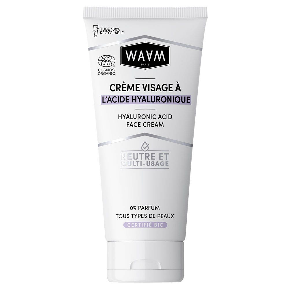 Waam Crema viso all'acido ialuronico 75 ml
