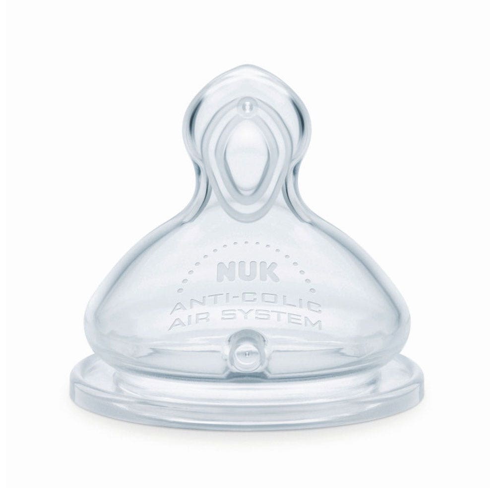 Nuk First Choice+ Tettine fisiologiche in silicone 2 x