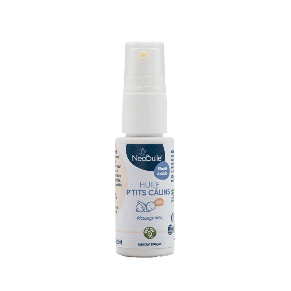Neobulle Olio coccole per massaggio bebè 20 ml
