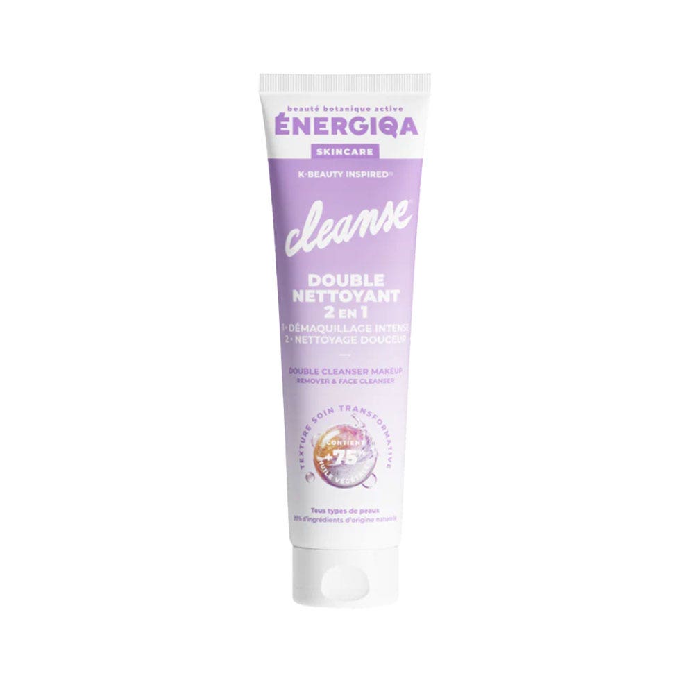 Energiqa Detergente viso 2 in 1 pulizia doppia 140 ml