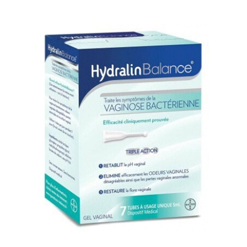 Hydralin Balance Gel vaginale per vaginosi batterica 7 x 5 ml
