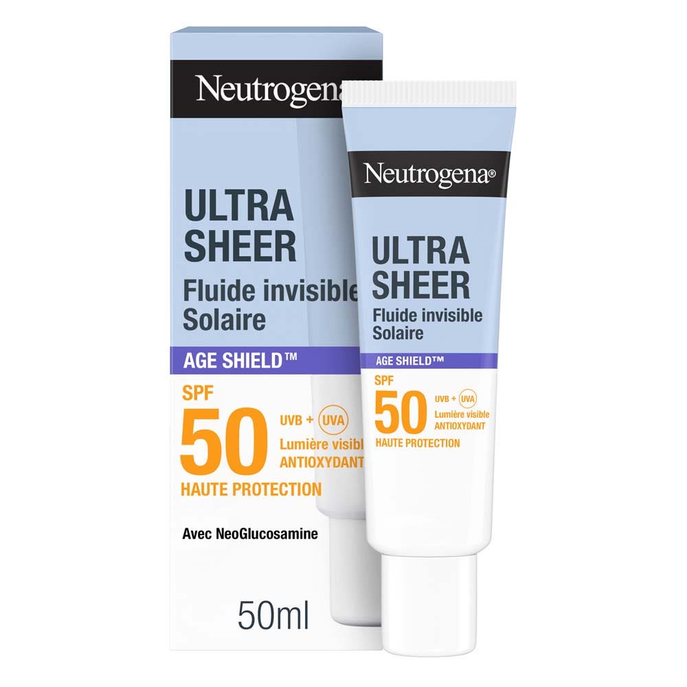 Neutrogena Ultra Sheer Protezione solare invisibile anti-età SPF50 50 ml