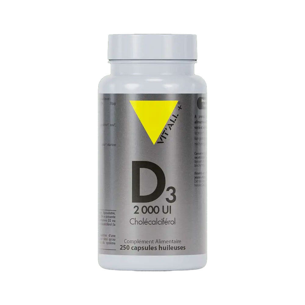 Vit'All+ Vitamina D3 2000 UI 250 capsule