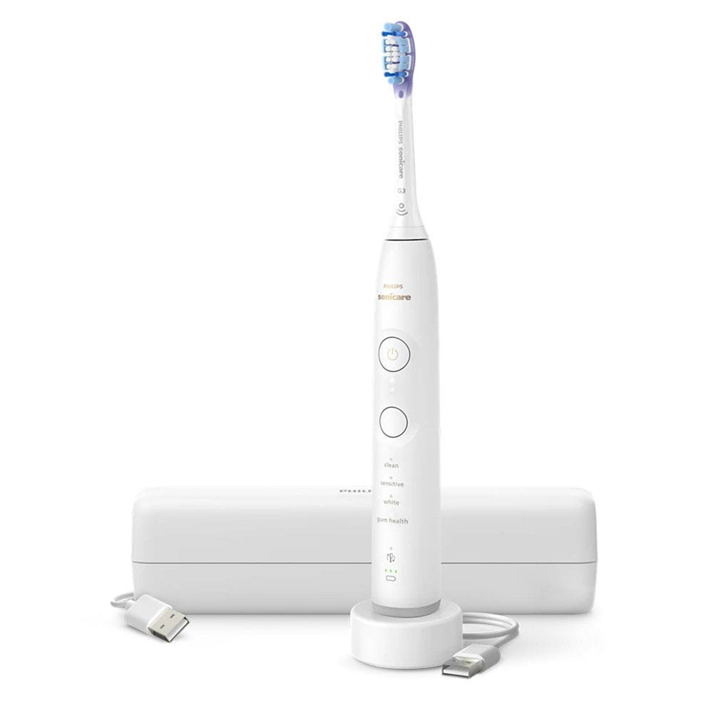 Philips Sonicare Spazzolino elettrico ricaricabile serie 7100 con testina di pulizia Premium Plaque Control e manico ergonomico 1 unità