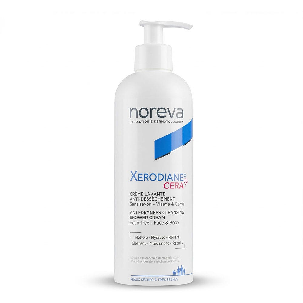Noreva Xerodiane Cera+ Gel doccia anti-disidratazione per pelli da secche a molto secche 500 ml