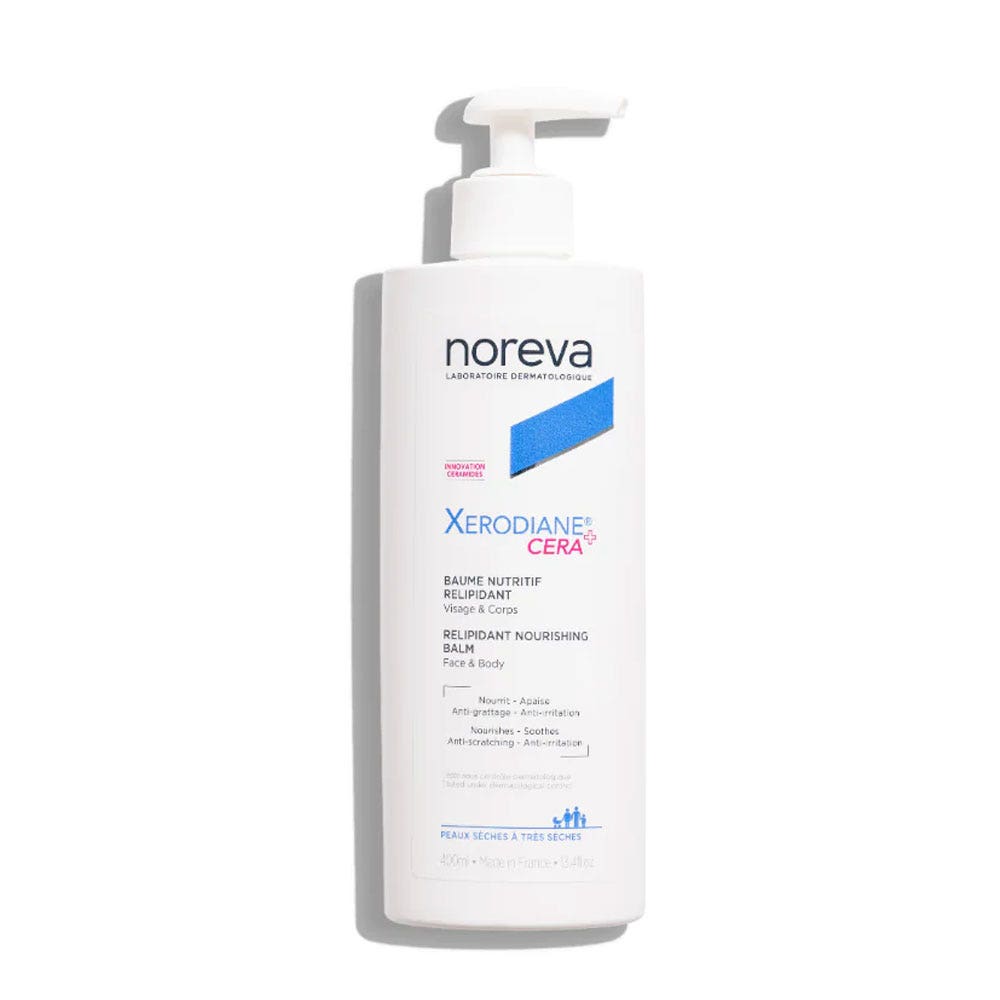 Noreva Xerodiane Cera+ Balsamo nutritivo relipidante per pelli da secche a molto secche 400 ml