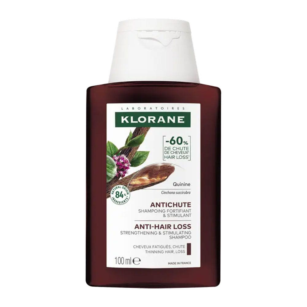 Klorane Chinina Shampoo rinforzante e stimolante anticaduta 100 ml