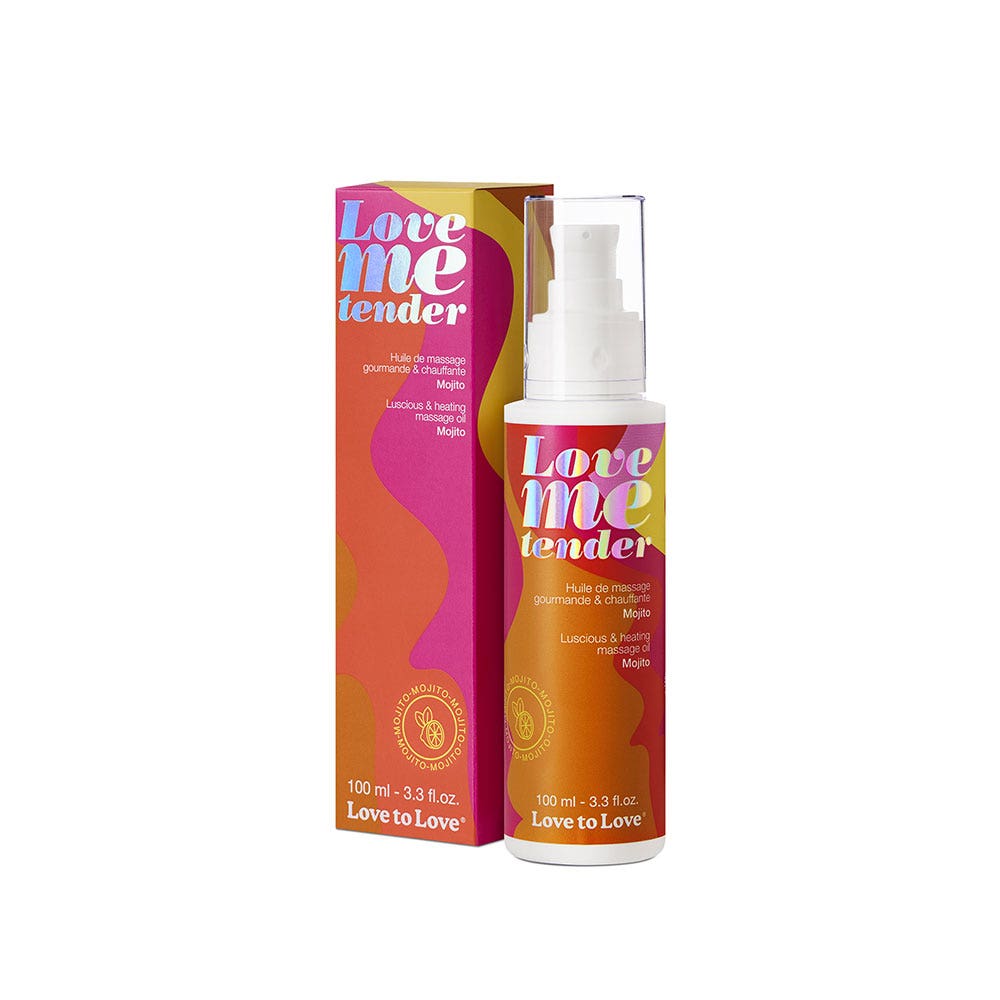 Love To Love Love Me Tender olio da massaggio riscaldante 100ml