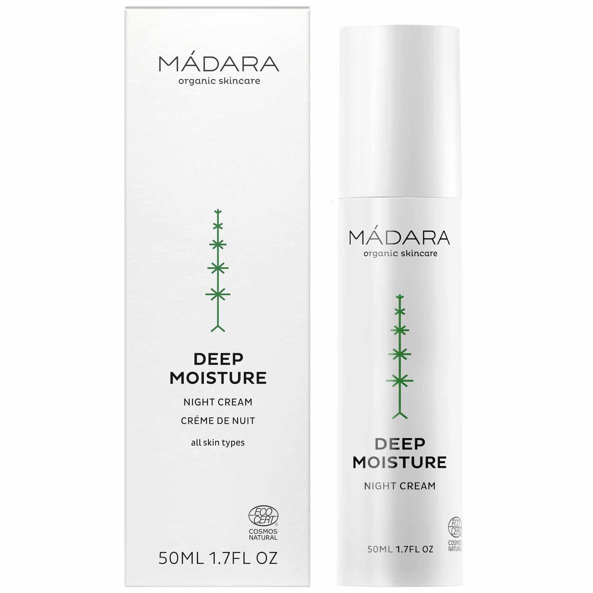 MÁDARA organic skincare Deep Moisture Crema notte 50 ml