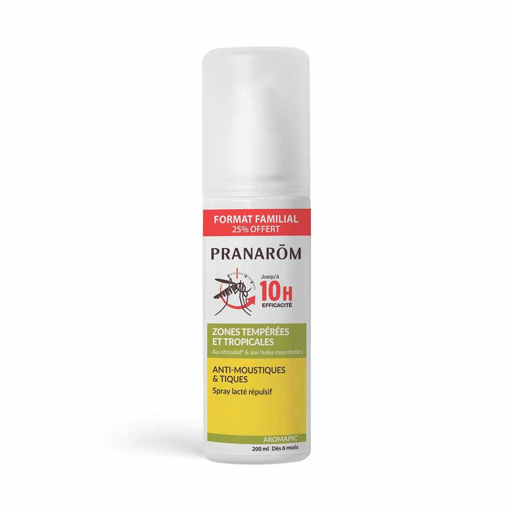Pranarôm Aromapic Spray latteo anti-zanzare 200 ml