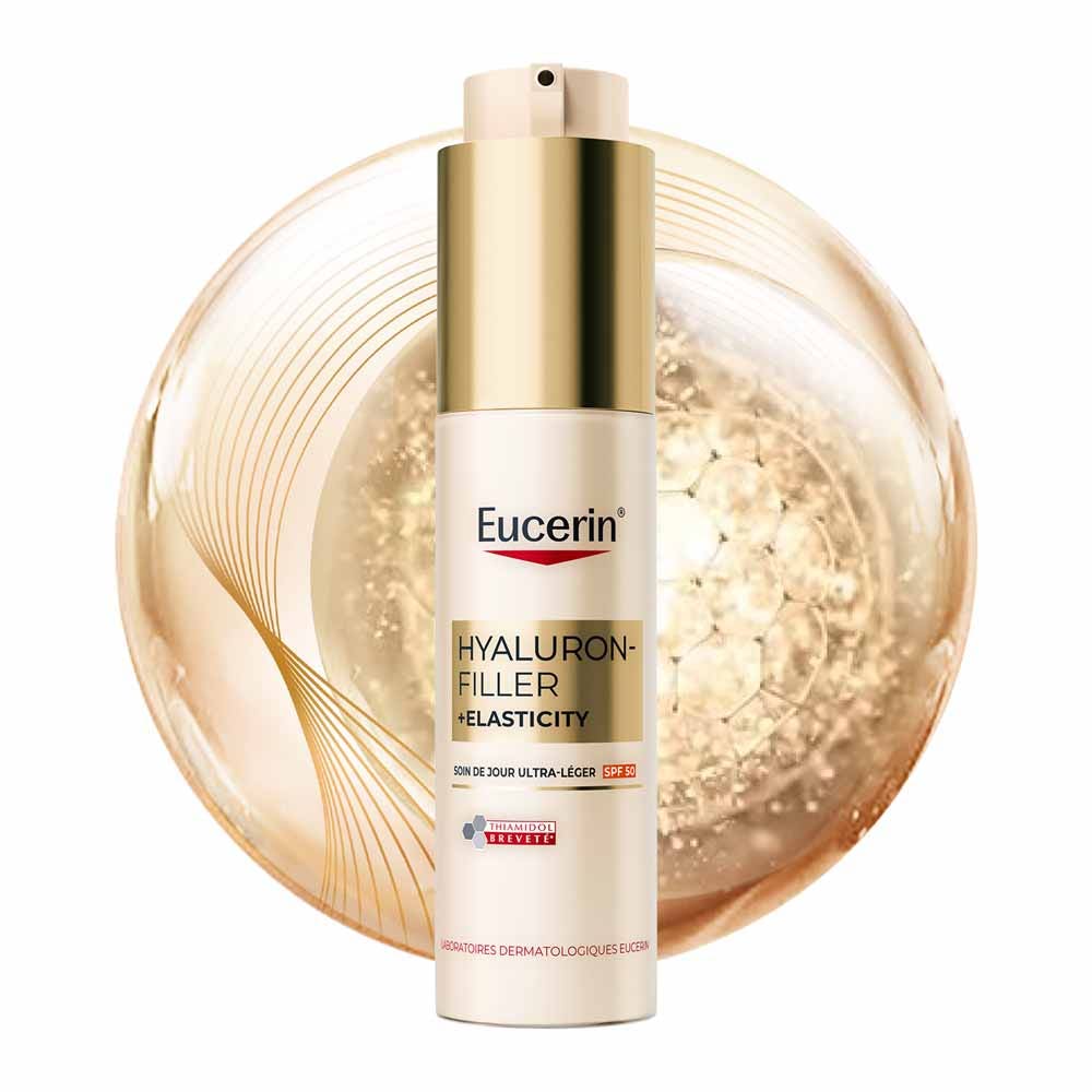 Eucerin Hyaluron-Filler + Elasticity Trattamento viso ultra-leggero SPF50 50 ml