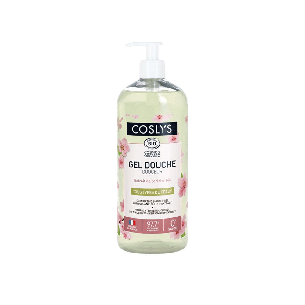 Coslys Doccia schiuma delicatezza fiore di ciliegio 1 l
