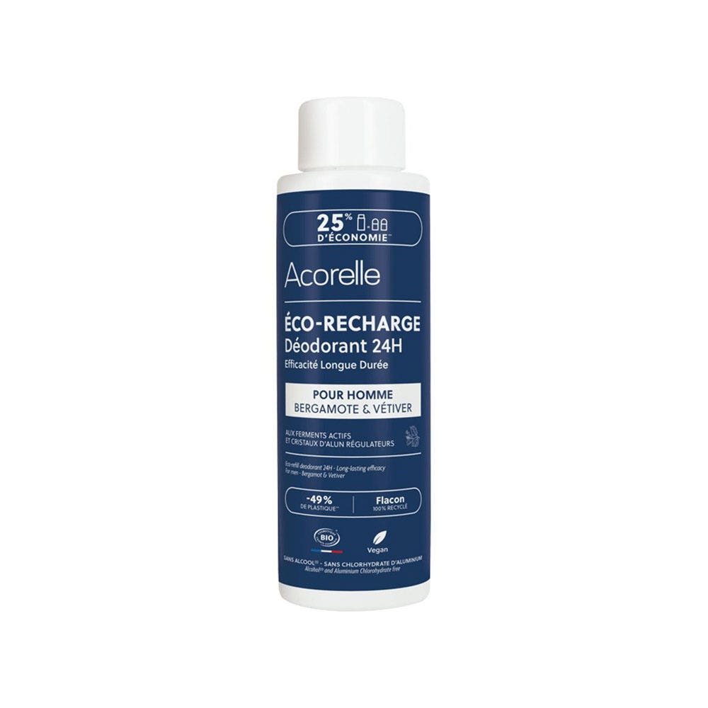 Acorelle Ricarca deodorante roll-on 24h uomo 100 ml