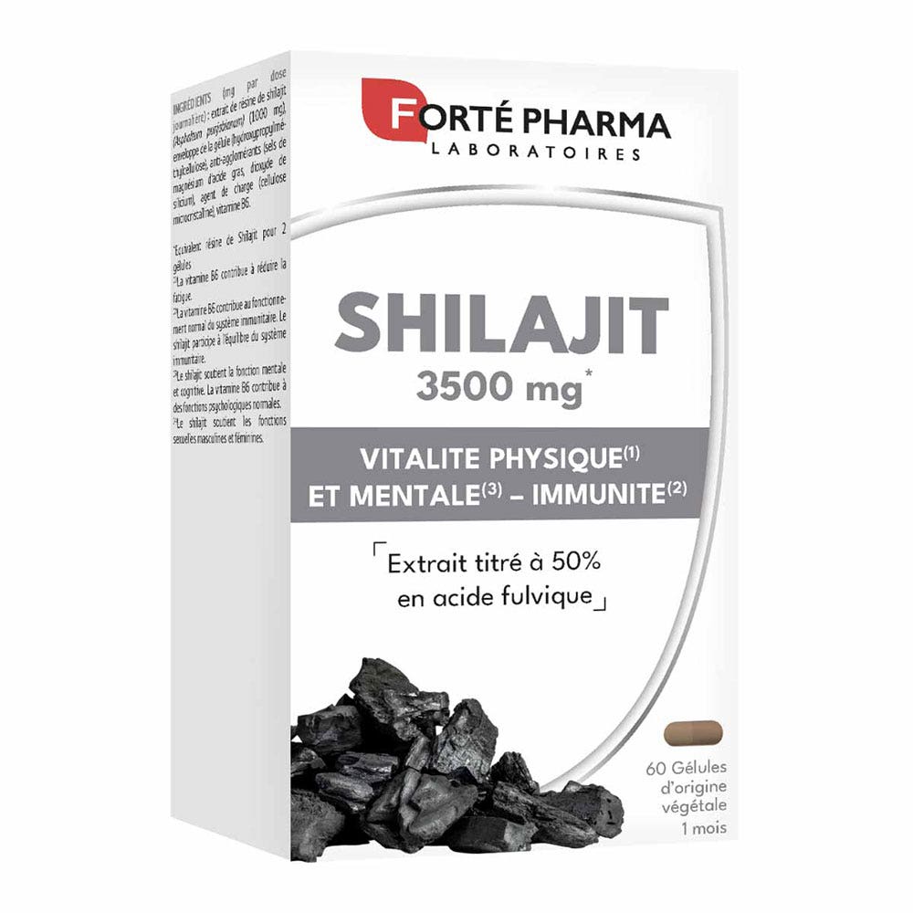 Forté Pharma Shilajit 1000 mg 60 capsule vegetali