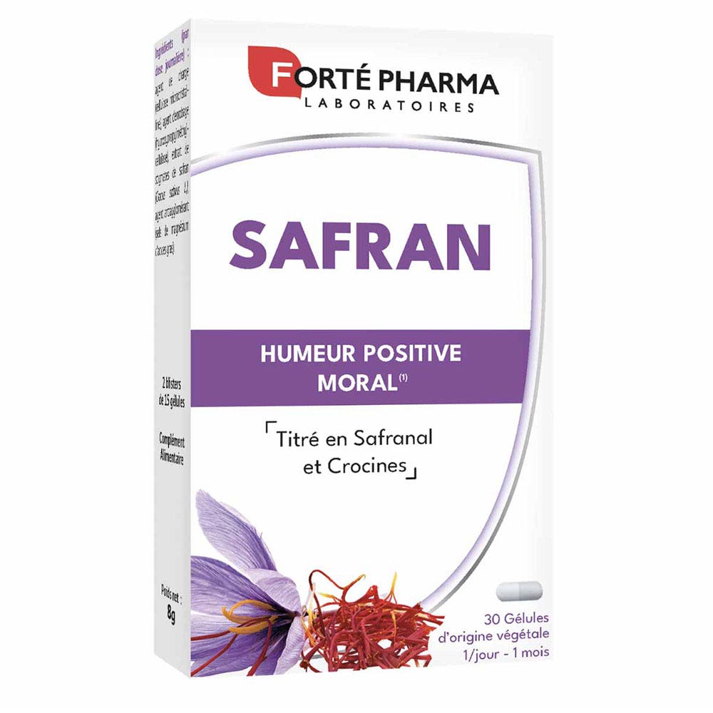 Forté Pharma Zafferano titolato in safranale e crocine 30 capsule vegetali