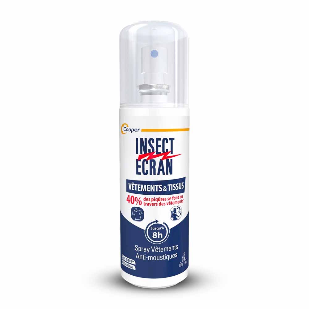 Insect Ecran Tessuti Spray per indumenti e tessuti anti-zanzare 100 ml